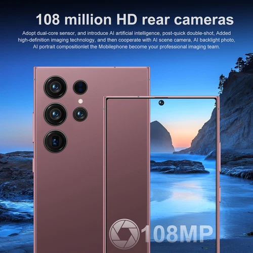 S25 Ultra 5G Smartphone 7.3" Factory Unlocked Android Phones Dual SIM 8GB+256GB - Picture 14 of 33