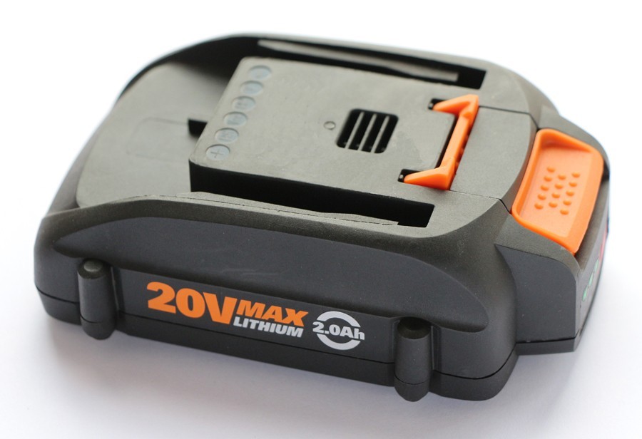 2x 2.0Ah 20V Max Lithium Battery For Worx WA3520 WA3525 WA3512 + WA3732 charger