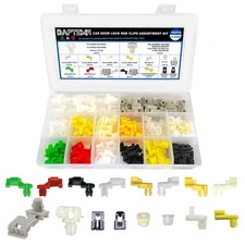 160PCS Door Lock Rod Clips Assortment Kit, Door Lock Cylinder Retainer Clips,...
