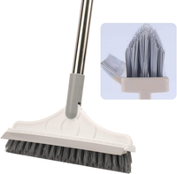 FugenbüRste Scrape 2 In 1 BodenscheuerbüRste Mit Langem Griff Vform Reinigungsbü