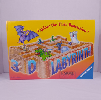 Vintage Ravensburger 3D Labyrinth Board Game 2002 Max J Kobbert SEALED