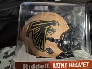 Atlanta Falcons STS Signed Mini Helmet - Kirk Cousins Beckett COA