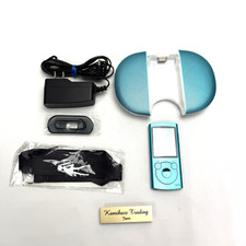 Sony Walkman NW-S764K Miku 5th Anniv Blue 8GB w/ Speaker Bundle Japan Used