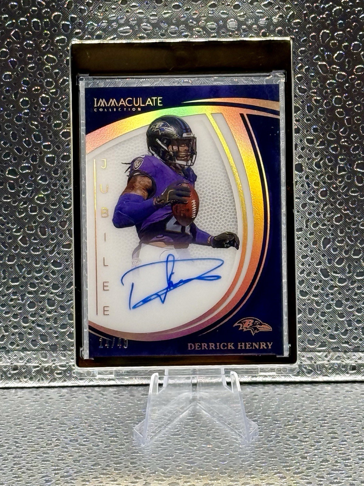 2025 Panini Immaculate Collection Derrick Henry Auto /49 Jubilee Signatures view 1