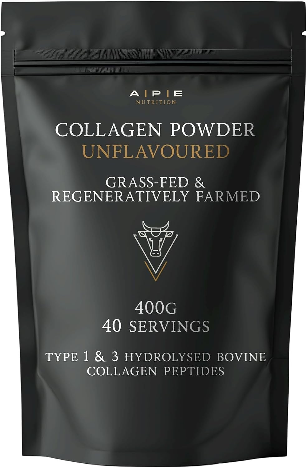 Ape Nutrition Grass-Fed Collagen Powder 400G - Image 3