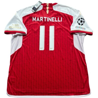 2023/24 Arsenal Home UCL Jersey #11 Martinelli 3XL adidas