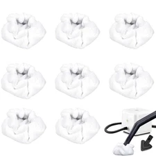 Small Microfiber Triangular Bonnet for Dupray: Heavy-Duty Steam Mop Accessori...