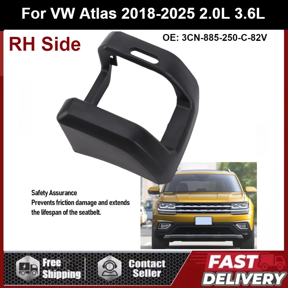 Passenger RH Side Belt Cover 3CN-885-250-C-82V For VW Atlas 2018-2025 2.0L 3.6L