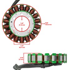 Motorcycle Stators, Magnetos & Parts for 1995 Kawasaki Ninja ZX6