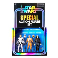 Star Wars Vintage Collection Luke Skywalker Jedi Destiny Set Kenner NEW SEALED