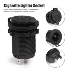 12V Waterproof Car Motorcycle Boat Cigarette Lighter Socket Power Plug Outlet zz