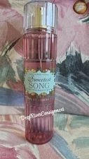 Bath & Body Works Sweetest Song Fine Fragrance Mist Body Spray 8.Oz New 