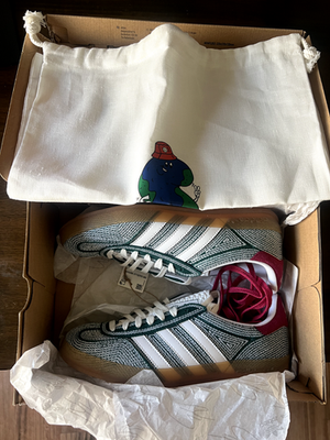 Sean Wotherspoon x adidas Gazelle Indoor 'Green Hemp' IG1456 Men's 9.5  (Men's) | eBay