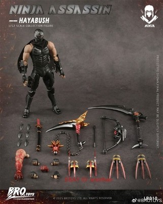 1/12 Brotoys Ninja Gaiden Assassin Ryu Hayabusa Action Figure