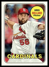 2018 Topps Heritage Greg Holland St. Louis Cardinals #569