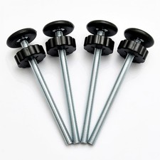 4 Pcs Baby Gate Replacement Parts, 8mm Baby Gate Spindle Rods, Hardware Parts...