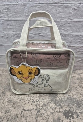 Disney Primark Lion King 3 Pc. Travel Pouch Cosmetic Bag Set New w/ Tags Sealed