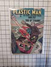 Plastic Man  50 Golden Age Quality Comics 1954 - Cover Detached Separated