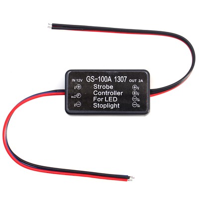 12V Strobe Controller Für LED Strahler Fahrzeug Auto GS-100A 1307 LED