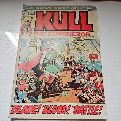 Marvel Kull the Conqueror #5  Nov 1972 