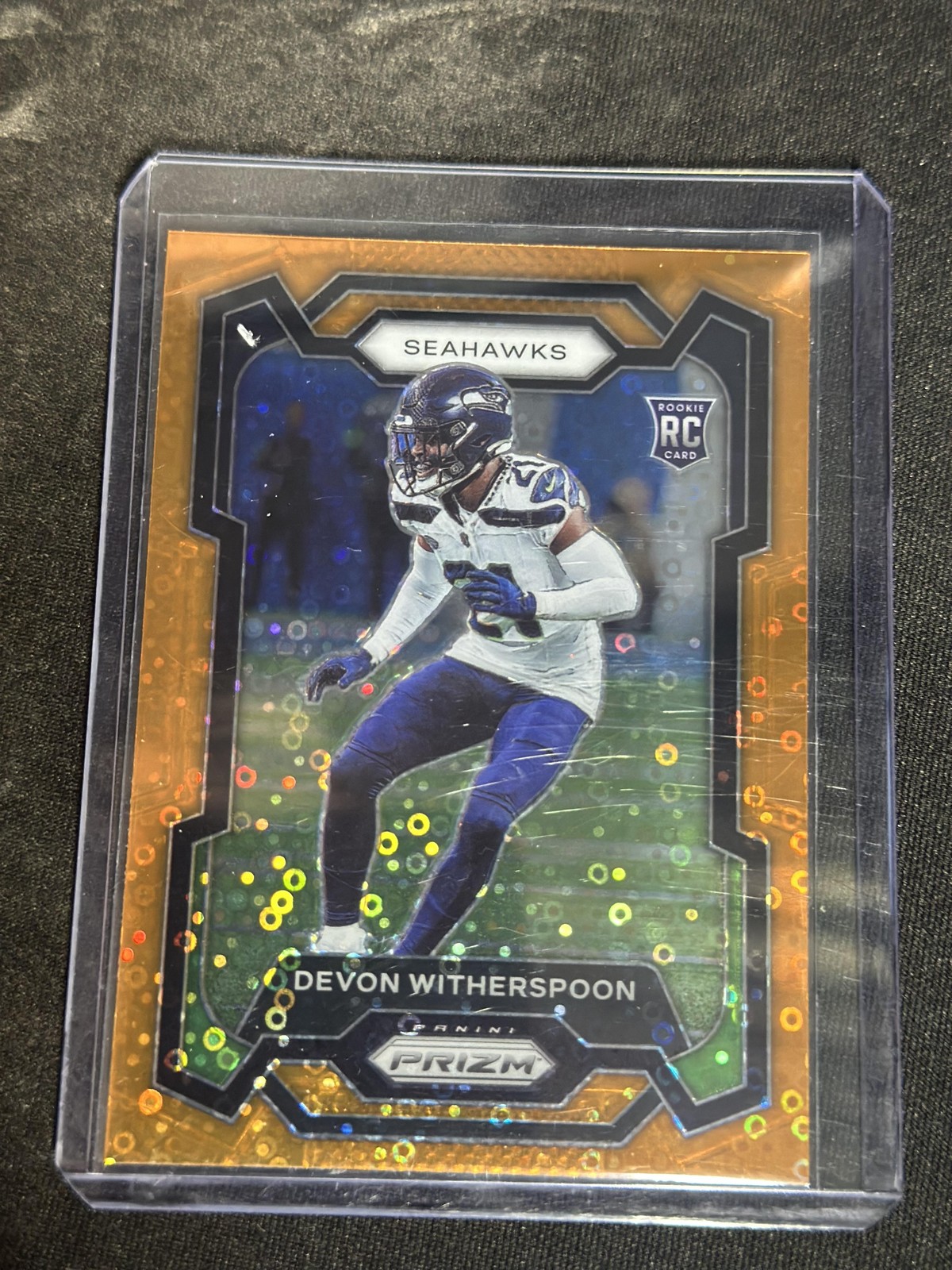 2023 Panini Prizm #389 Devon Witherspoon Disco