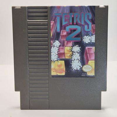 Tetris 2 (Nintendo Entertainment System, 1993)Authentic,Tested Working