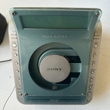 Sony Dream Machine ICF-CD855V CD Player Alarm Clock Radio FOR PARTS READ