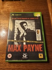 Max Payne Original Xbox Game-Complete