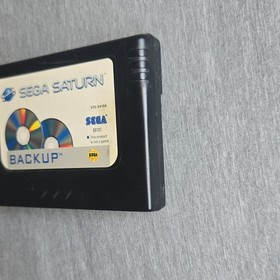 OEM Authentic Sega Saturn Backup RAM Memory Cartridge *Good Condition * Untested