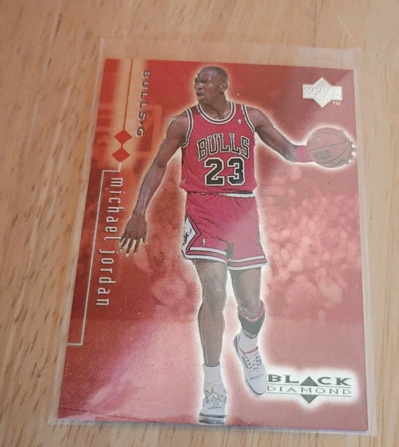 98-99 Upper Deck Black Diamond Double Diamond Michael Jordan  1149/3000 Card #5