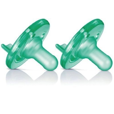 Philips Avent Soothie Pacifiers Green 2-Pack Size 3+ Months