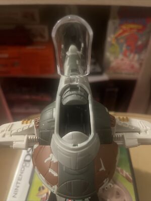 Star Wars Micro Machines Action Fleet SLAVE 1 Boba Fett Ship 1996 Vintage