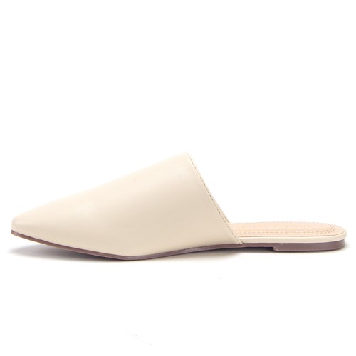 Damen Lux Quaste Slipper Halbschuhe Flats Pantolette - Bild 5 von 8