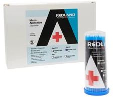 400 pcs Disposable Micro Applicator Microbrush Bendable Regular Blue 