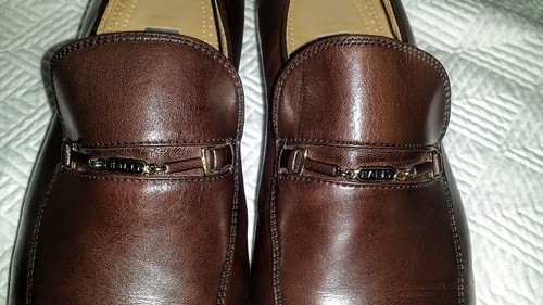 Vk Italië ~ Nieuw instappers bruin 5 Us 5 5 Bally Herenmaat 6 leder Classic Horsebit WIbE9YDH2e