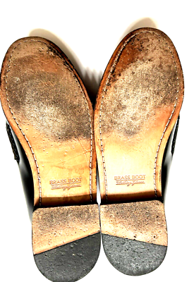 Brass Boot Shoes Walking Gloves Tassel Loafer Mens Sz 12M Brown Leather Comfort‎ Brass boots | Shoes | Brass Boot Shoes Walking Gloves Tassel  main image 3
