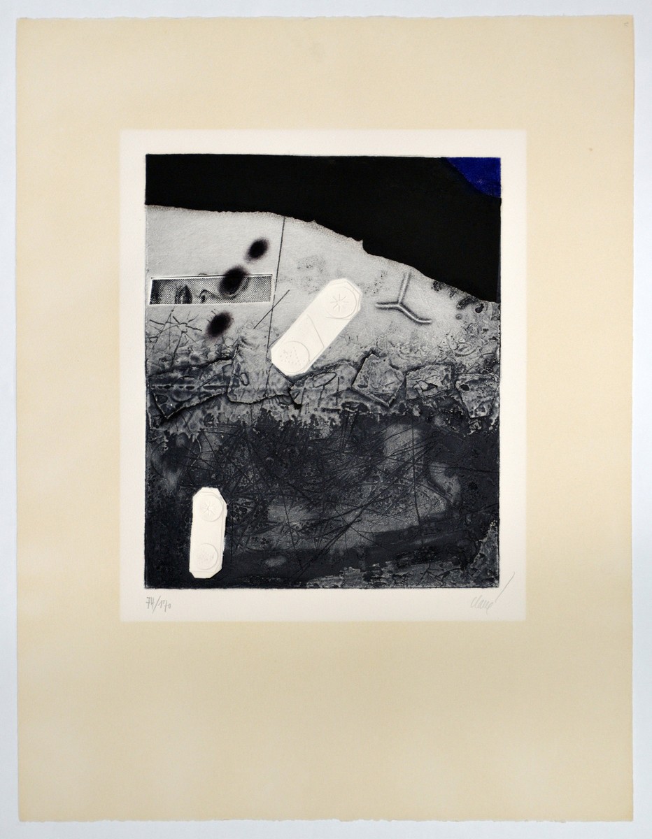 ANTONI CLAVE Original Etching and emboss Signed and numbered | eBay