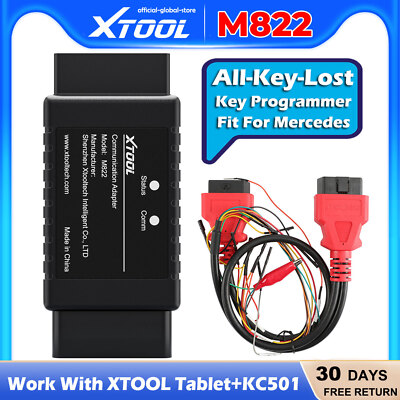 XTOOL M822 K!y Programmer Fit For Mercedes All K!y Lost For KC501+ D8/D9/PAD3