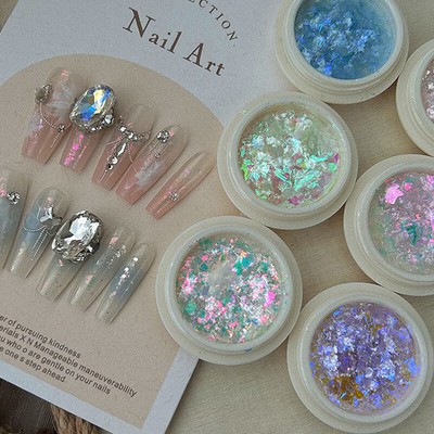 1Box Aurora Yunjin Nail Art Pattern Stickers Elegant Charm Manicure Decora.cf