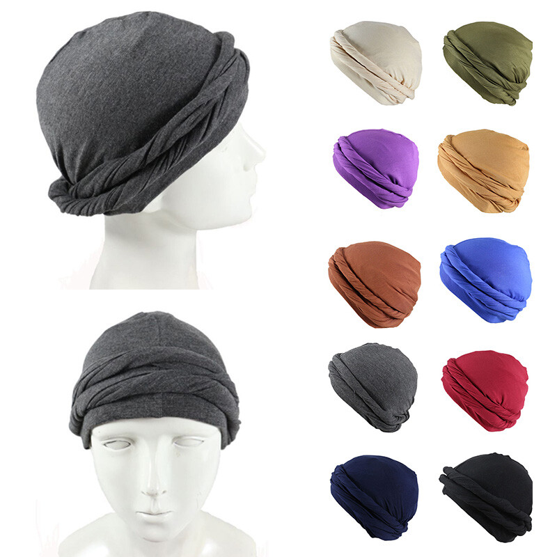 APL Durag Turban Uomo Raso Unisex Cappello Onda Unisex Elastico Elegante 
