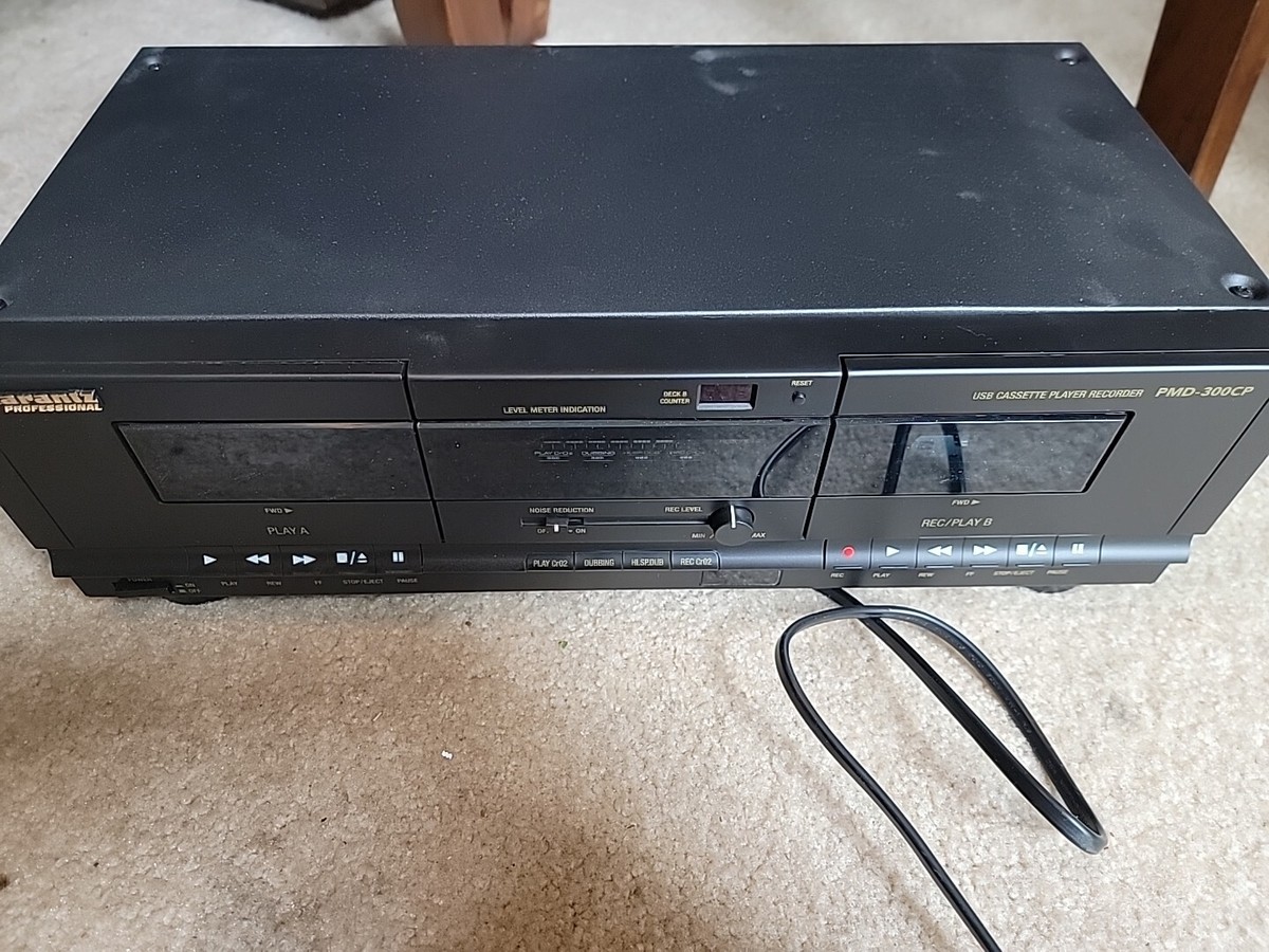 Marantz Professional PMD-300CP Dual Cassette Player Recorder w