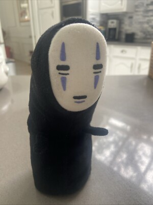2001 Spirited Away No Face Soft Beanbag Plush Nibariki 8  Tall