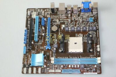 For ASUS F1A75-M LE Motherboard Socket FM1 DDR3 Mainboard Tested