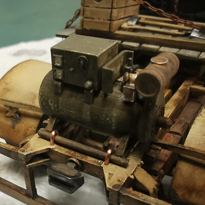 Kompressor & Generator 3D Druck Set 1:35 - Laser Creation-World - Modellbau