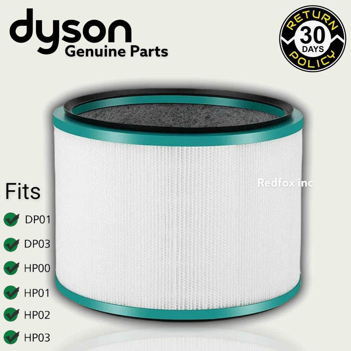 GENUINE DYSON HEPA Replacement Filter Dyson DP01, DP03, HP01, HP02, HP  Purifier 885609011349 | eBay