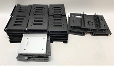 Lot of 74 pcs 2.5" to 3.5" HDD SSD Metal Plastic Mounting Bracket Adapter Tray