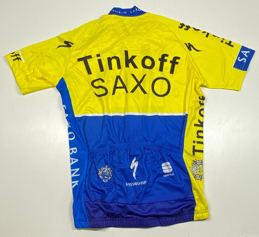 Tinkoff Saxo Bank Specialized Pro Team Cycling Jersey Short Sleeve