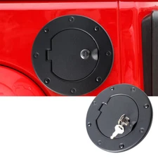 Gas Tank Cap Cover Locking Fuel Filler Door for Jeep Wrangler TJ 1997-2006 US