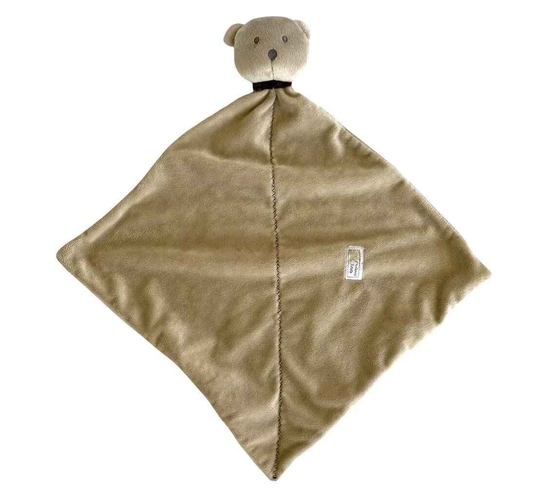 Carter s Precious Firsts BROWN TEDDY BEAR Lovey Security Blanket