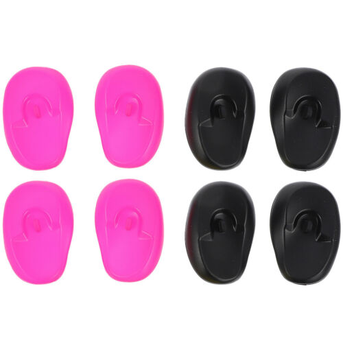 8 Pcs Plastic Earmuffs Covers for Hair Dye Coloring Protector